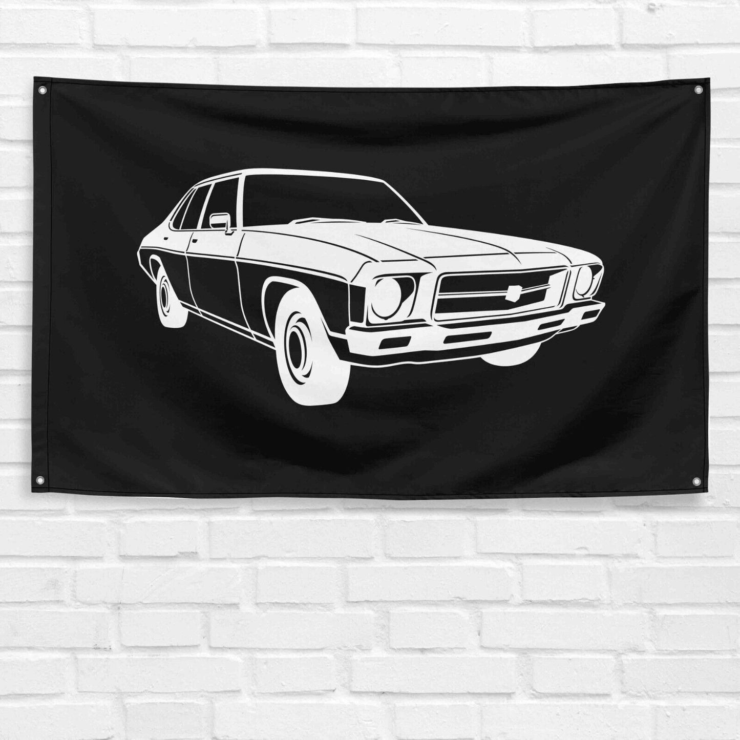 For Sedan Kingswood Car Enthusiast 3x5 ft Flag Grandpa Dad Son Birthday Gift Man Cave Garage Wall Decor Banner