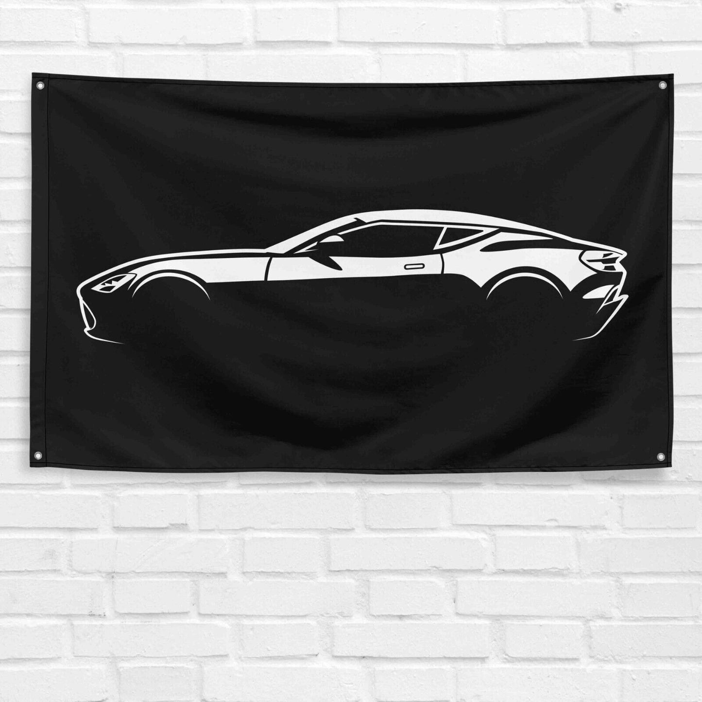 For DBS GT Zagato Car Enthusiast 3x5 ft Flag Grandpa Dad Son Birthday Gift Man Cave Garage Wall Decor Banner