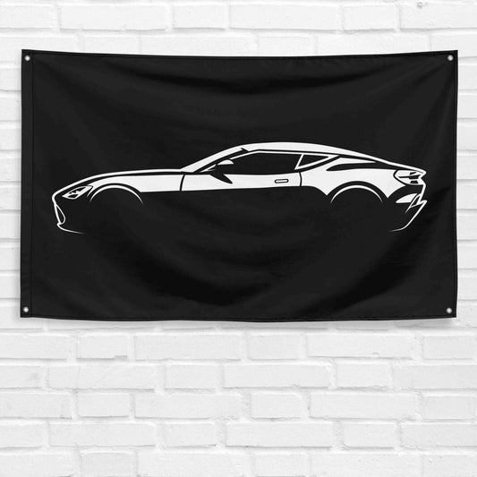 For DBS GT Zagato Car Enthusiast 3x5 ft Flag Grandpa Dad Son Birthday Gift Man Cave Garage Wall Decor Banner