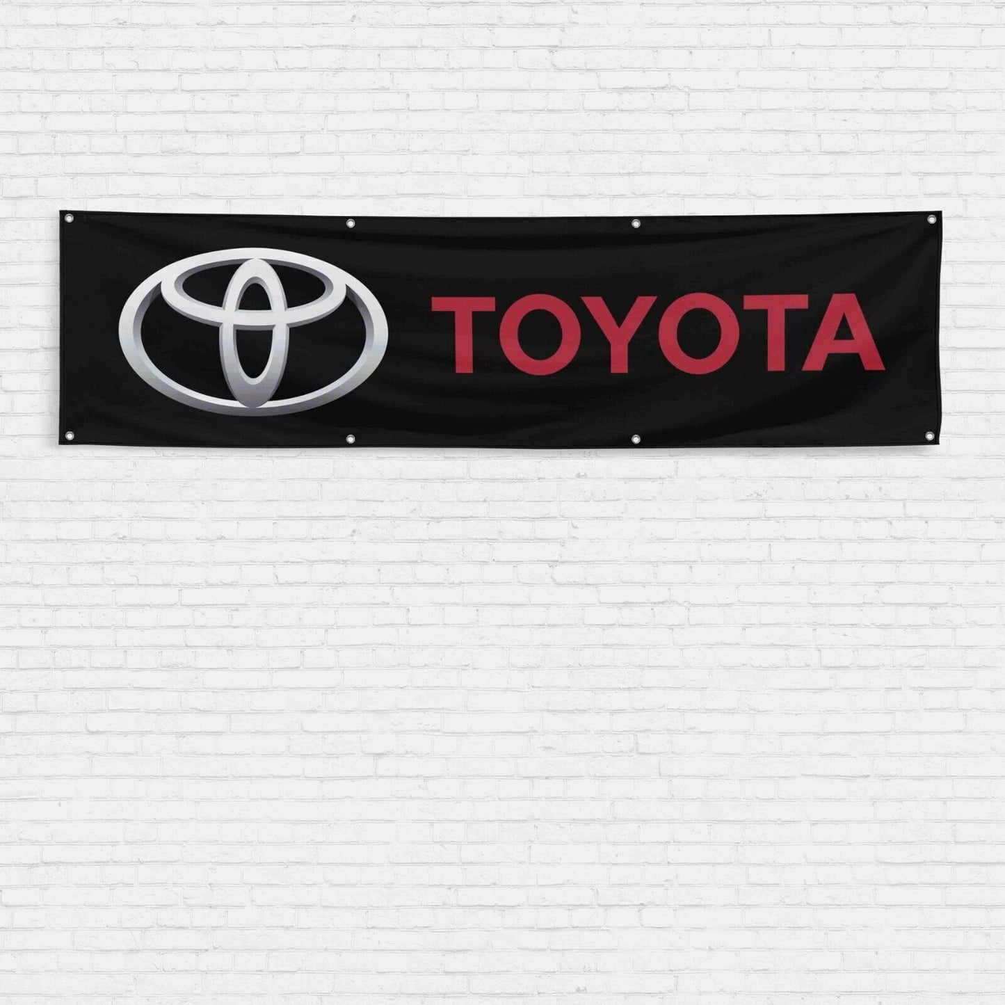 For Toyota Car Truck Enthusiast 2x8 ft Flag Supra Camry Tacoma Tundra TRD Banner