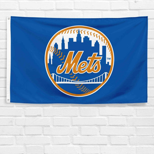 For New York Mets 3x5 ft Flag Sports MLB Baseball Team Gift Banner