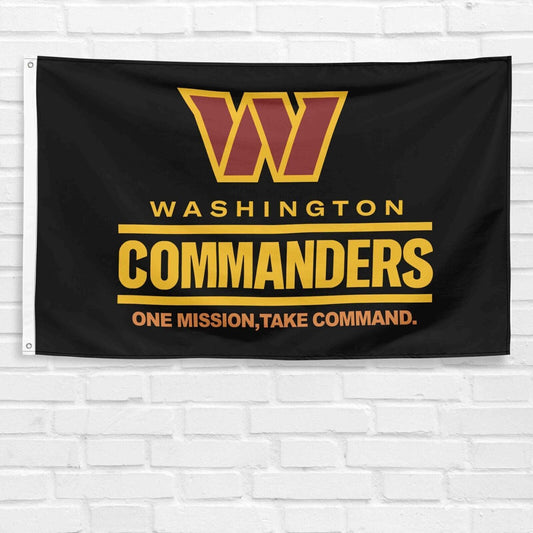 For Washington Commanders 3x5 ft Flag NFL Super Bowl Champions Redskins Banner