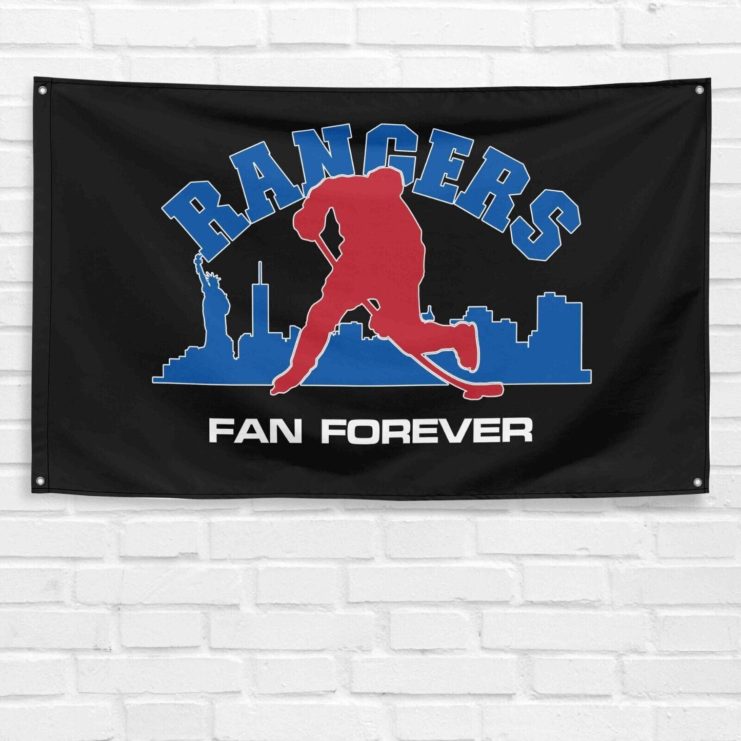 For New York Rangers Fans 3x5 ft Flag NHL Ice Hockey Team Champions Gift Banner