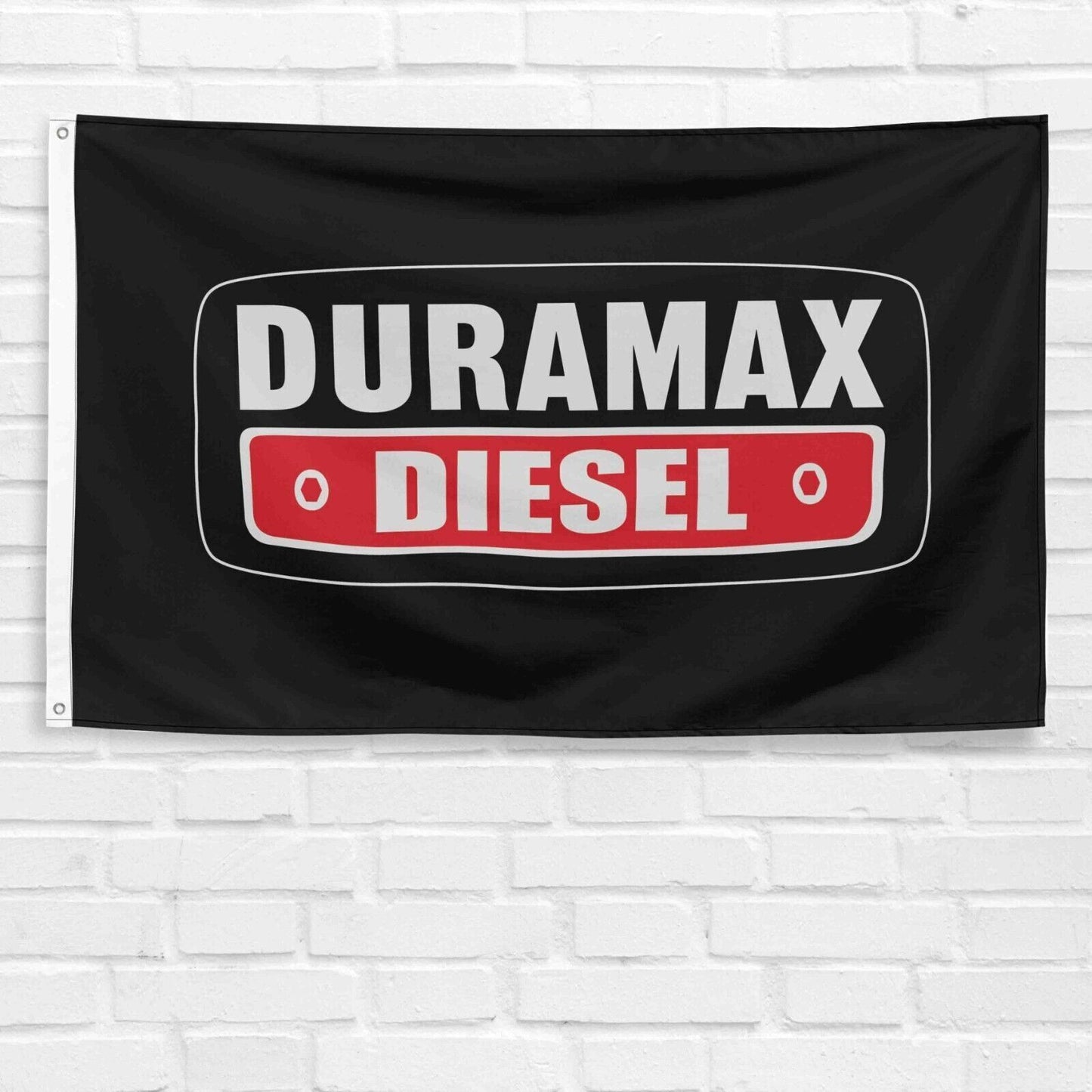 For Duramax Diesel 3x5 ft Banner Chevrolet Chevy V8 Wall Sign Flag