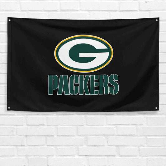 For Green Bay Packers Football Fans 3x5 ft Mascot Flag NFL Gift Banner