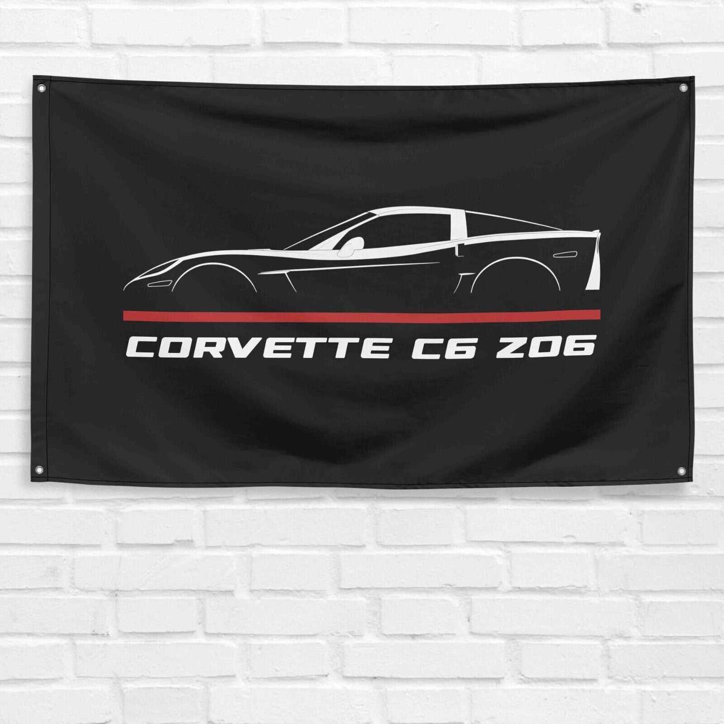 For Chevrolet Corvette C6 Z06 2006-2013 Enthusiast 3x5 ft Flag Banner Gift