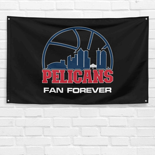 For New Orleans Pelicans Fans 3x5 ft Flag NBA Basketball Champs Gift Wall Banner