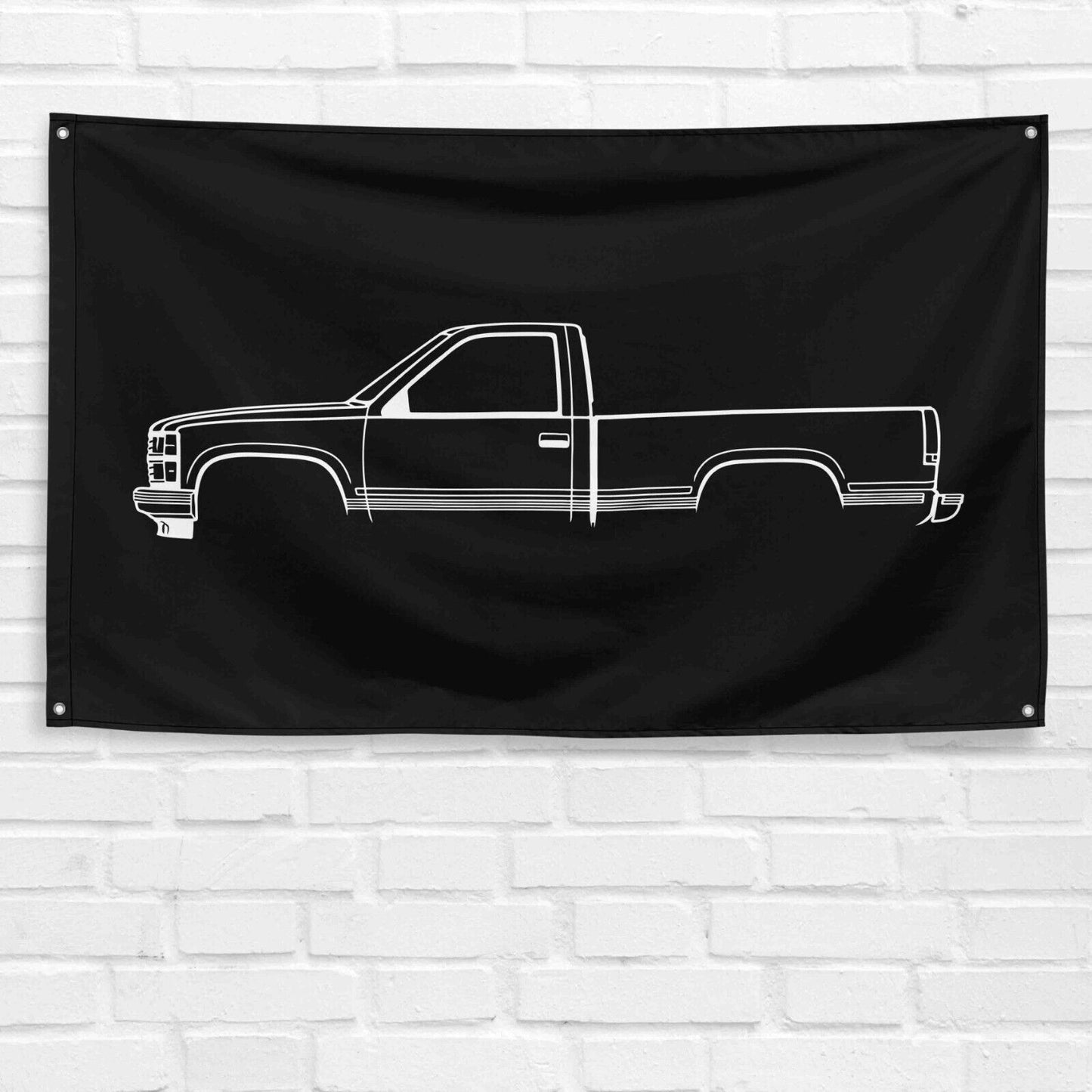 For 454 SS 1991 Truck Enthusiast 3x5 ft Flag Grandpa Dad Son Birthday Gift Man Cave Garage Wall Decor Banner