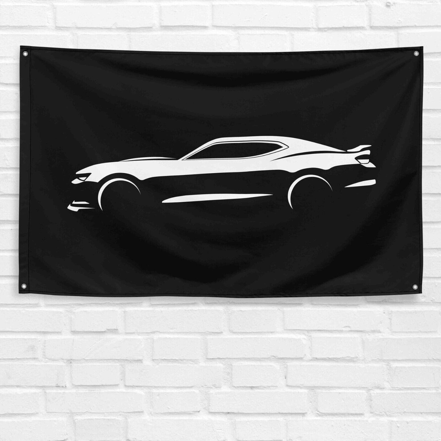 For Camaro 2022-23 Car Enthusiast 3x5 ft Flag Grandpa Dad Son Birthday Gift Man Cave Garage Wall Decor Banner