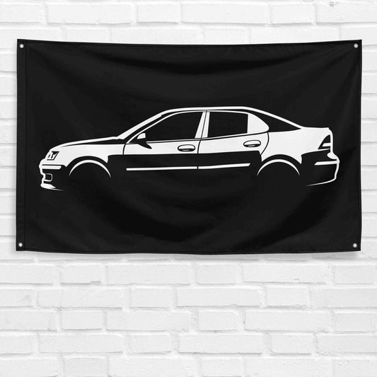 For 9-3 Aero 2007 Car Enthusiast 3x5 ft Flag Grandpa Dad Son Birthday Gift Man Cave Garage Wall Decor Banner