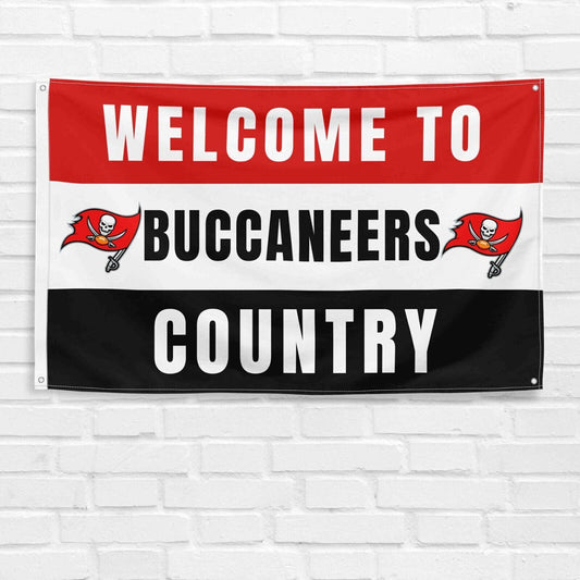 For Tampa Bay Buccaneers Football Fans 3x5 ft Flag NFL Gift Welcome Banner