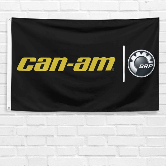 For Can-am BRP Motorcycle 3x5 ft Flag Bombardier Defender Maverick Racing Banner