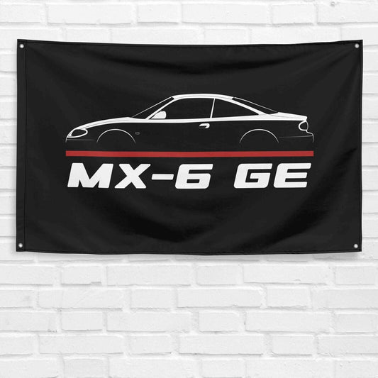 For MX-6 GE 1992-1998 Car Enthusiast 3x5 ft Flag Grandpa Dad Son Birthday Gift Man Cave Garage Wall Decor Banner