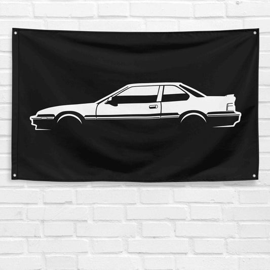 For Prelude 1990 Car Enthusiast 3x5 ft Flag Grandpa Dad Son Birthday Gift Man Cave Garage Wall Decor Banner