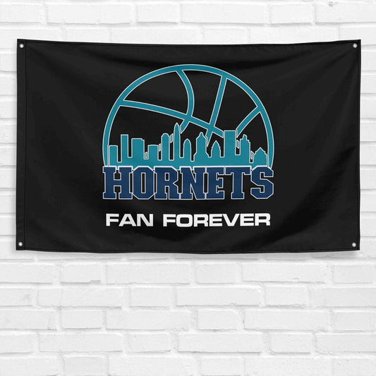 For Charlotte Hornets Fans 3x5 ft Flag NBA Basketball Champs Gift Wall Banner