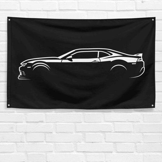 For Camaro Z28 2013 Car Enthusiast 3x5 ft Flag Grandpa Dad Son Birthday Gift Man Cave Garage Wall Decor Banner