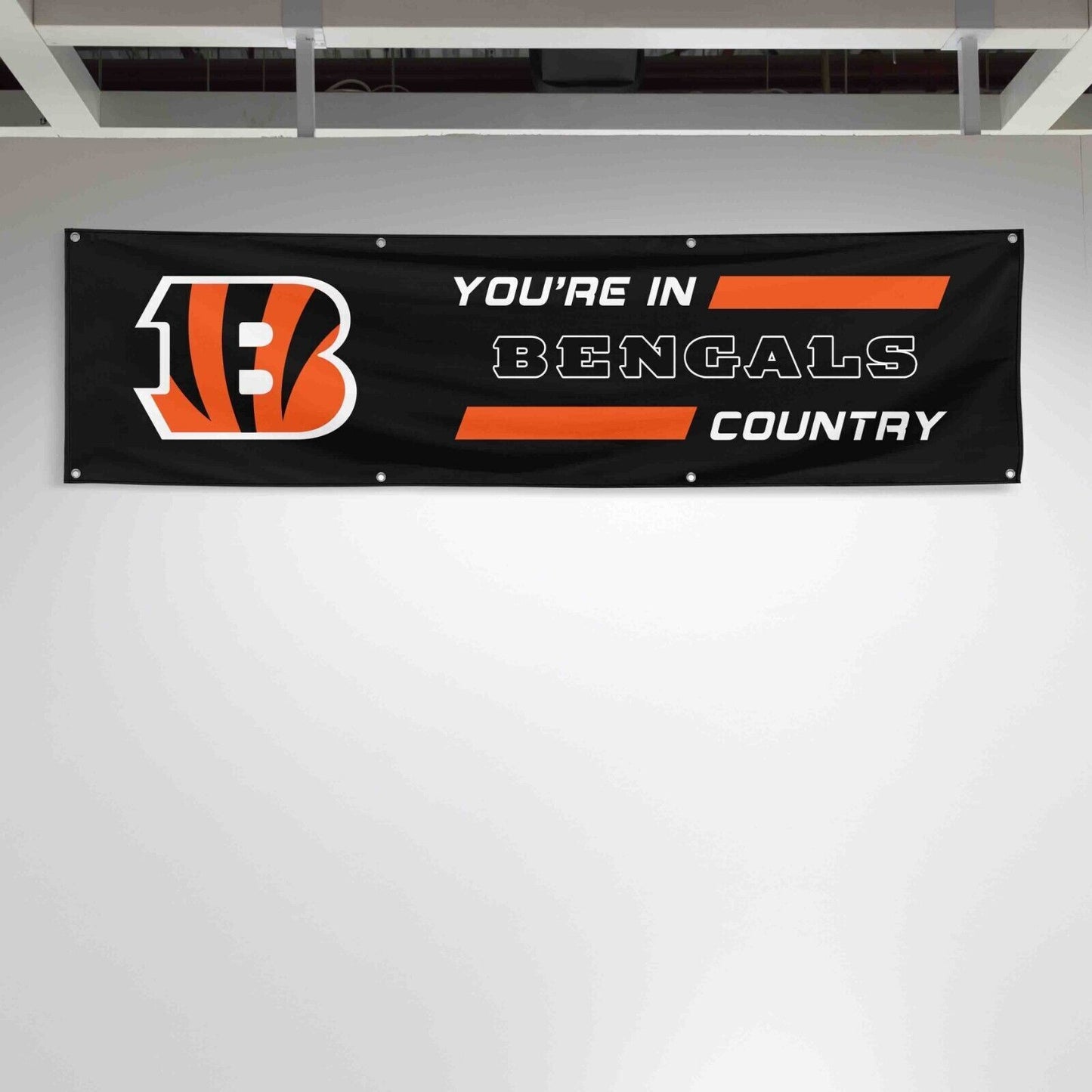 For Cincinnati Bengals Football Fans 2x8 ft Flag You Are In Country Gift Banner