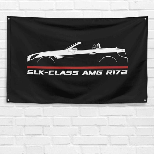 For SLK-Class AMG R172 2011-2015 Car Enthusiast 3x5 ft Flag Grandpa Dad Son Birthday Gift Man Cave Garage Wall Decor Banner