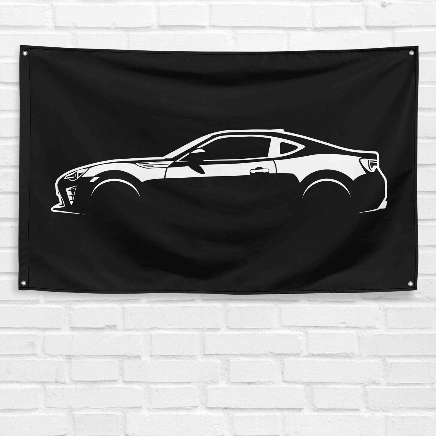 For GT86 2020 Car Enthusiast 3x5 ft Flag Grandpa Dad Son Birthday Gift Man Cave Garage Wall Decor Banner