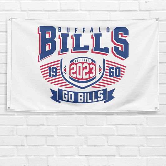 For Buffalo Bills Mafia Fans 3x5 ft Flag NFL Football Champs Gift Wall Banner