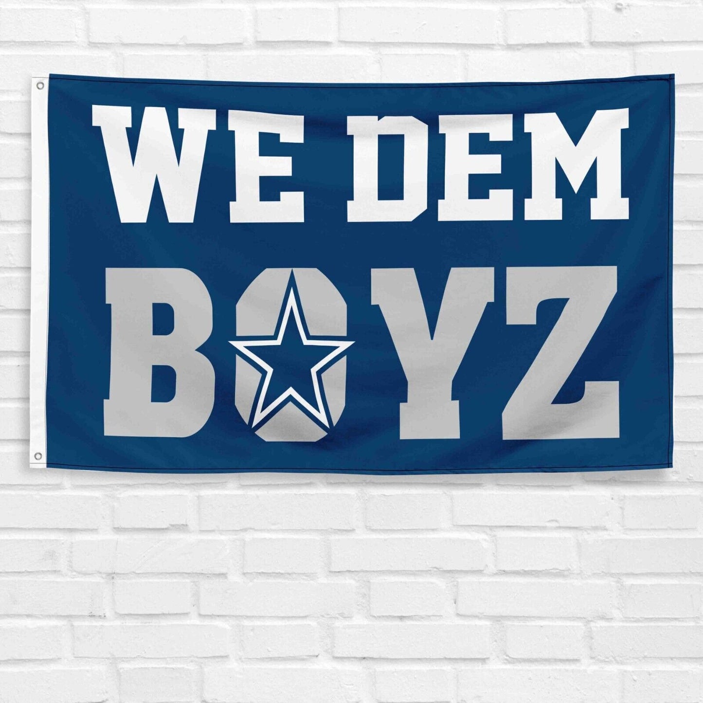 For Dallas Cowboys Fans 3x5 ft Flag WE DEM BOYZ NFL Football Banner