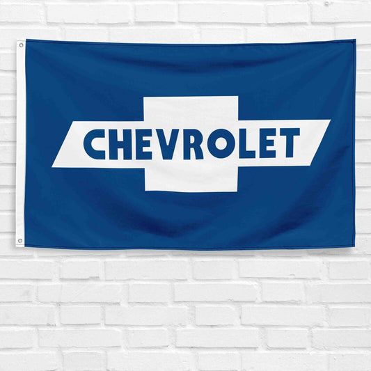 For Chevrolet 3x5 ft Banner Chevy Car Truck Racing Logo Garage Sign Flag