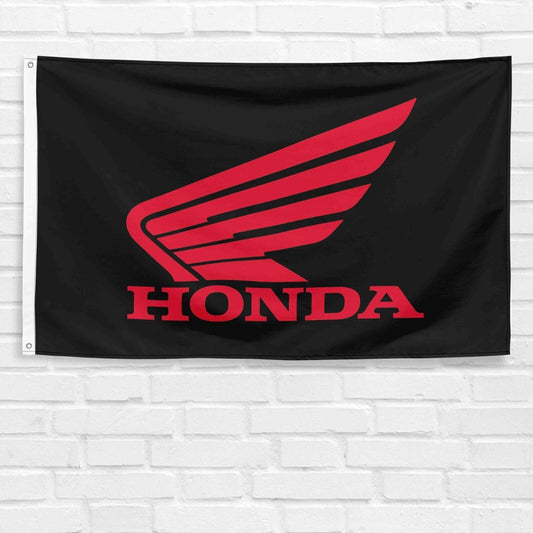 For Honda Motorcycle Enthusiast 3x5 ft Flag HRC Racing Show Wall Banner