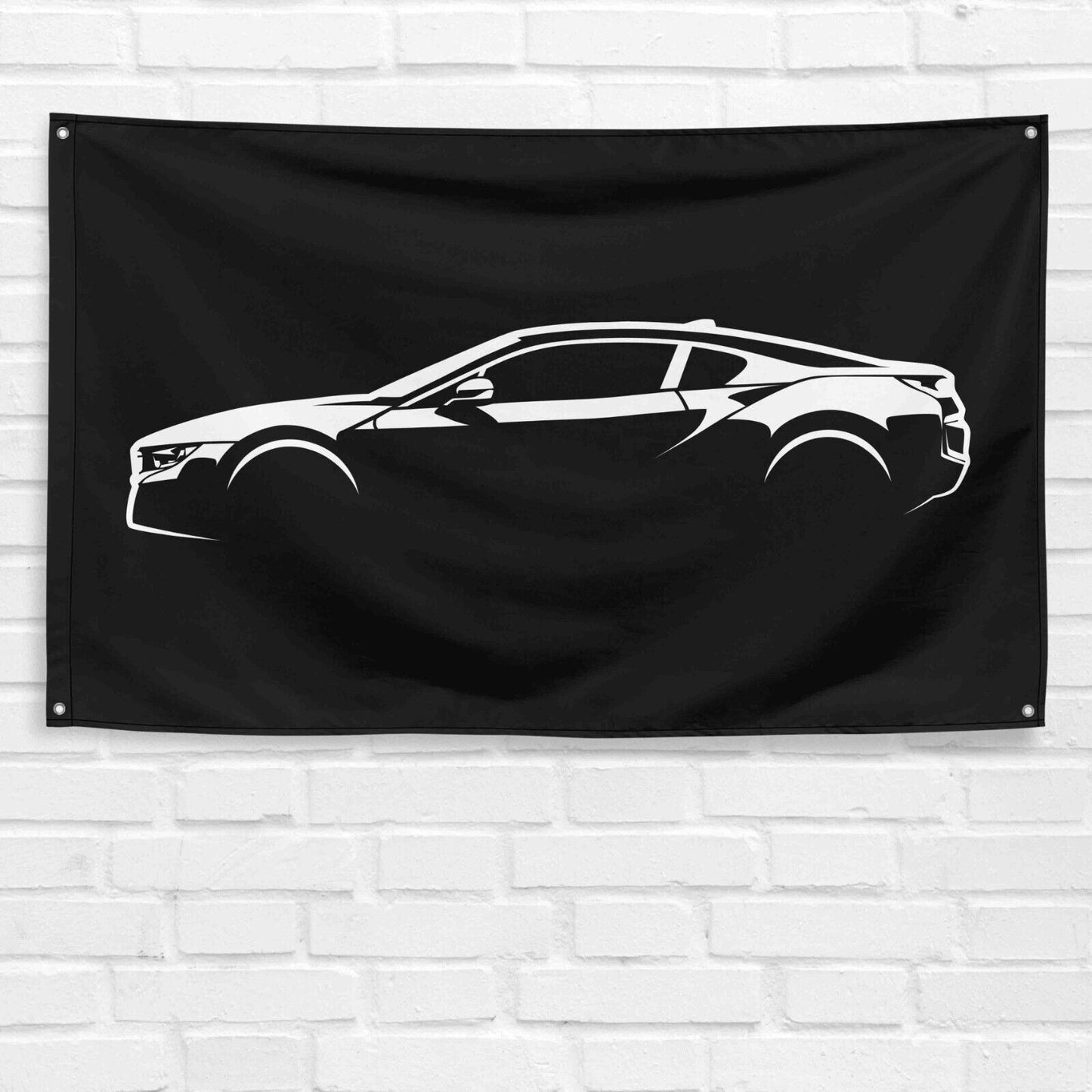 For i8 Car Enthusiast 3x5 ft Flag Grandpa Dad Son Birthday Gift Man Cave Garage Wall Decor Banner