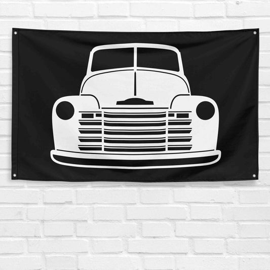 For Chevy 1953 Car Enthusiast 3x5 ft Flag Grandpa Dad Son Birthday Gift Man Cave Garage Wall Decor Banner