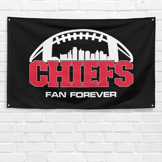 Kansas City Chiefs Fans 3x5ft Flag NFL Football Champions Banner Gift Wall Decor