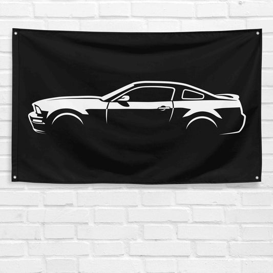 For Mustang GT 2008 Car Enthusiast 3x5 ft Flag Grandpa Dad Son Birthday Gift Man Cave Garage Wall Decor Banner