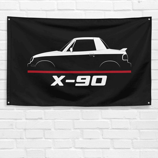 For X-90 1995-1998 Car Enthusiast 3x5 ft Flag Grandpa Dad Son Birthday Gift Man Cave Garage Wall Decor Banner