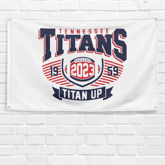 For Tennessee Titans 3x5 ft Flag NFL Football Champions Gift Wall Banner