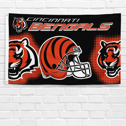 For Cincinnati Bengals Fans 3x5 ft Flag NFL Super Bowl LVI Bound AFC Banner