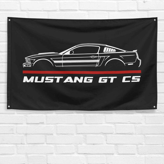 For Ford Mustang GT CS Cal Special 2007 Car Enthusiast 3x5 ft Flag Gift Banner