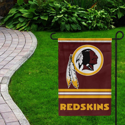 For Washington Redskins Football Fans 12x18 Garden Flag Double Sided Banner