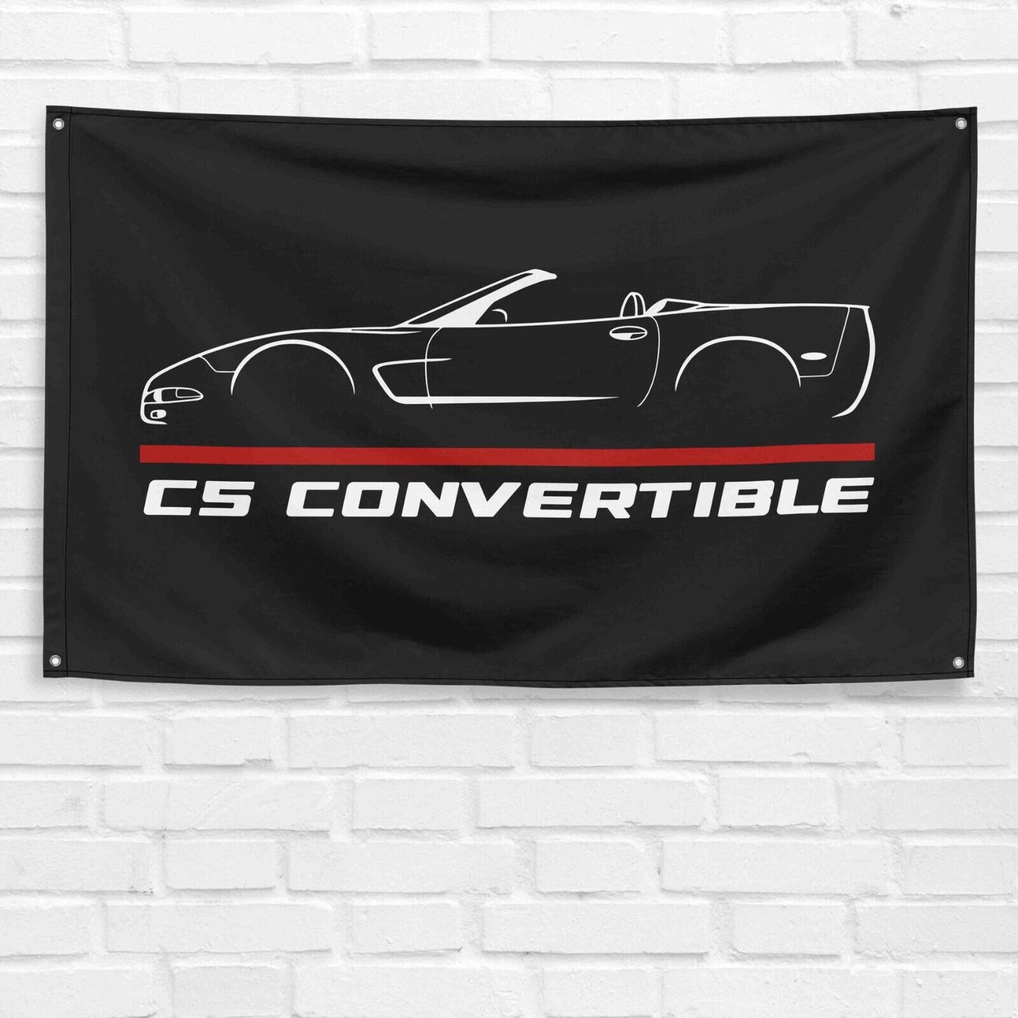 For Chevrolet Corvette C5 Convertible Car Enthusiast 3x5 ft Flag Gift Banner