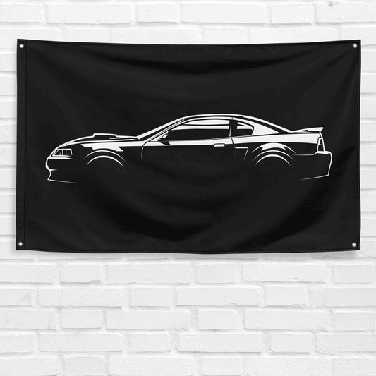 For Mustang Mach 1 2004 Car Enthusiast 3x5 ft Flag Grandpa Dad Son Birthday Gift Man Cave Garage Wall Decor Banner