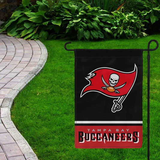 For Tampa Bay Buccaneers Football Fans 12x18 Garden Flag Double Sided Banner