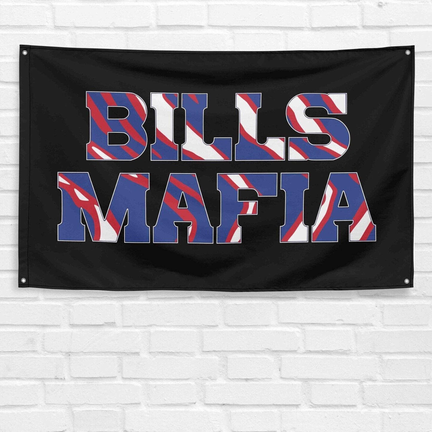 For Buffalo Bills Mafia Fans 3x5 ft Flag NFL Football Champions Gift Wall Banner