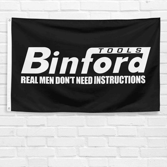 For Binford Tools 3x5 ft Banner Hardware Store Garage Shop Wall Sign Flag