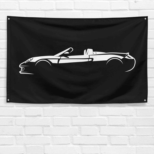 For Carrera GT Car Enthusiast 3x5 ft Flag Grandpa Dad Son Birthday Gift Man Cave Garage Wall Decor Banner