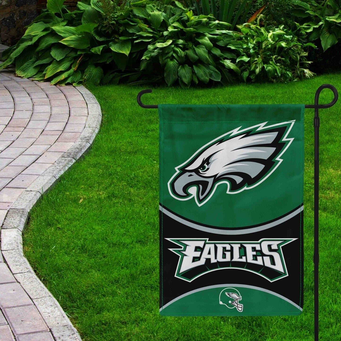 For Philadelphia Eagles Football Fans 12x18 Garden Flag Double Sided Banner