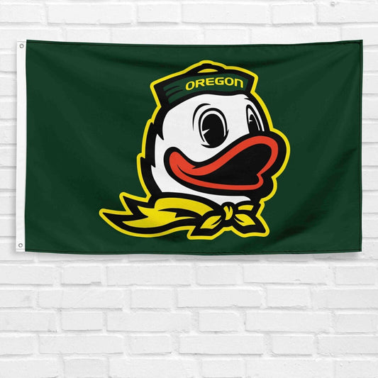 For Oregon Ducks Fans 3x5 ft Banner NCAA Man Cave Wall Decor Flag