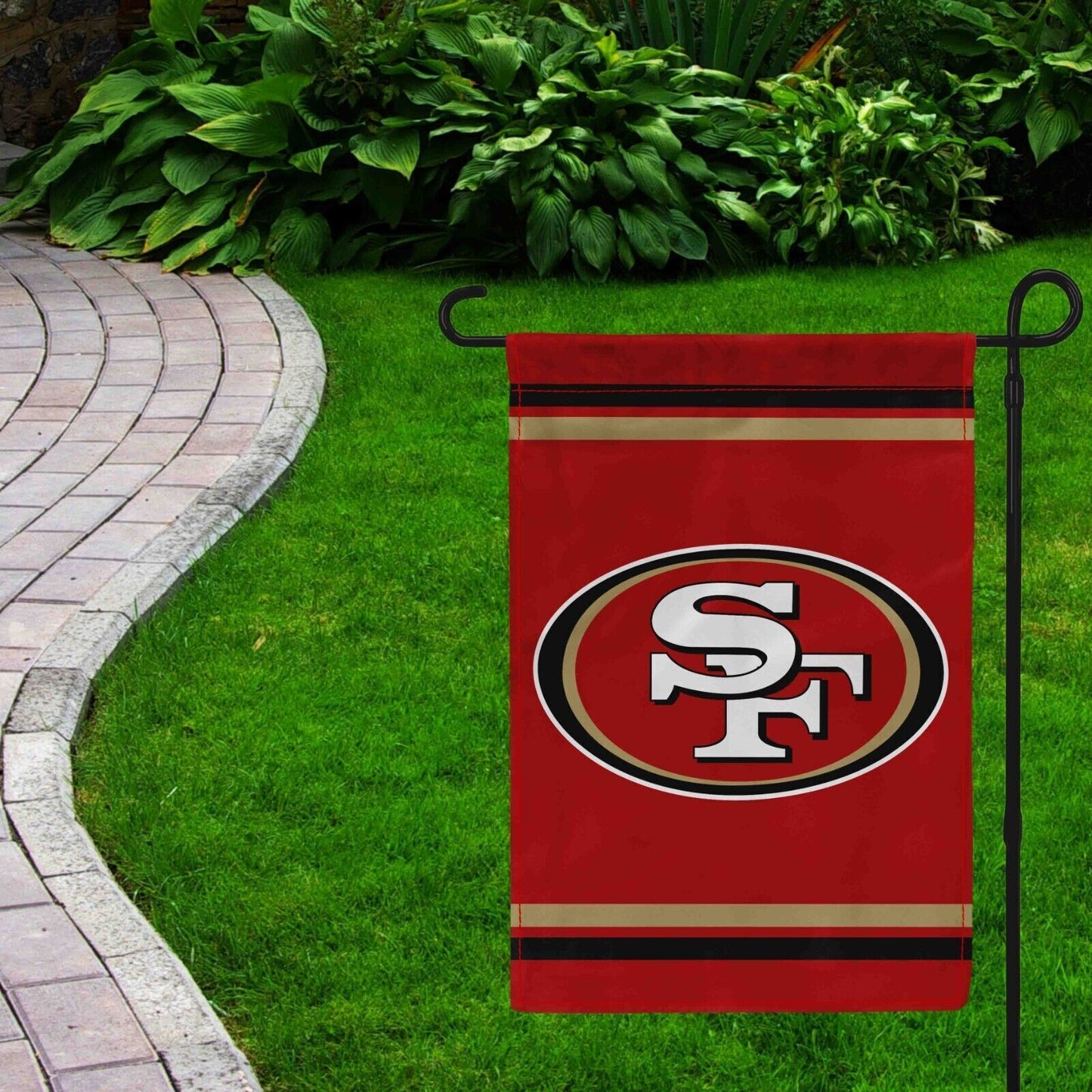 For San Francisco 49ers Football Fans 12x18 Garden Flag Double Sided Banner