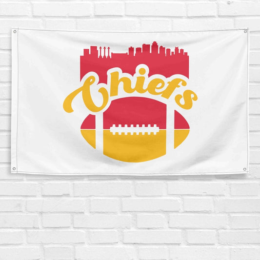 For Kansas City Chiefs Fans 3x5ft Flag NFL Football Champions Gift Wall Banner