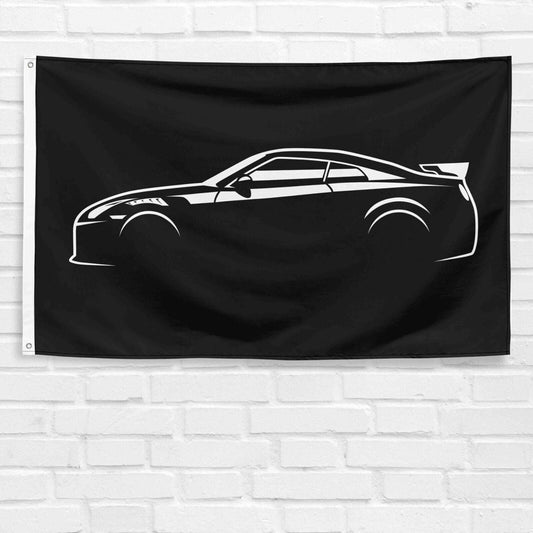 For GT-R NISMO 2020 Car Enthusiast 3x5 ft Flag Grandpa Dad Son Birthday Gift Man Cave Garage Wall Decor Banner