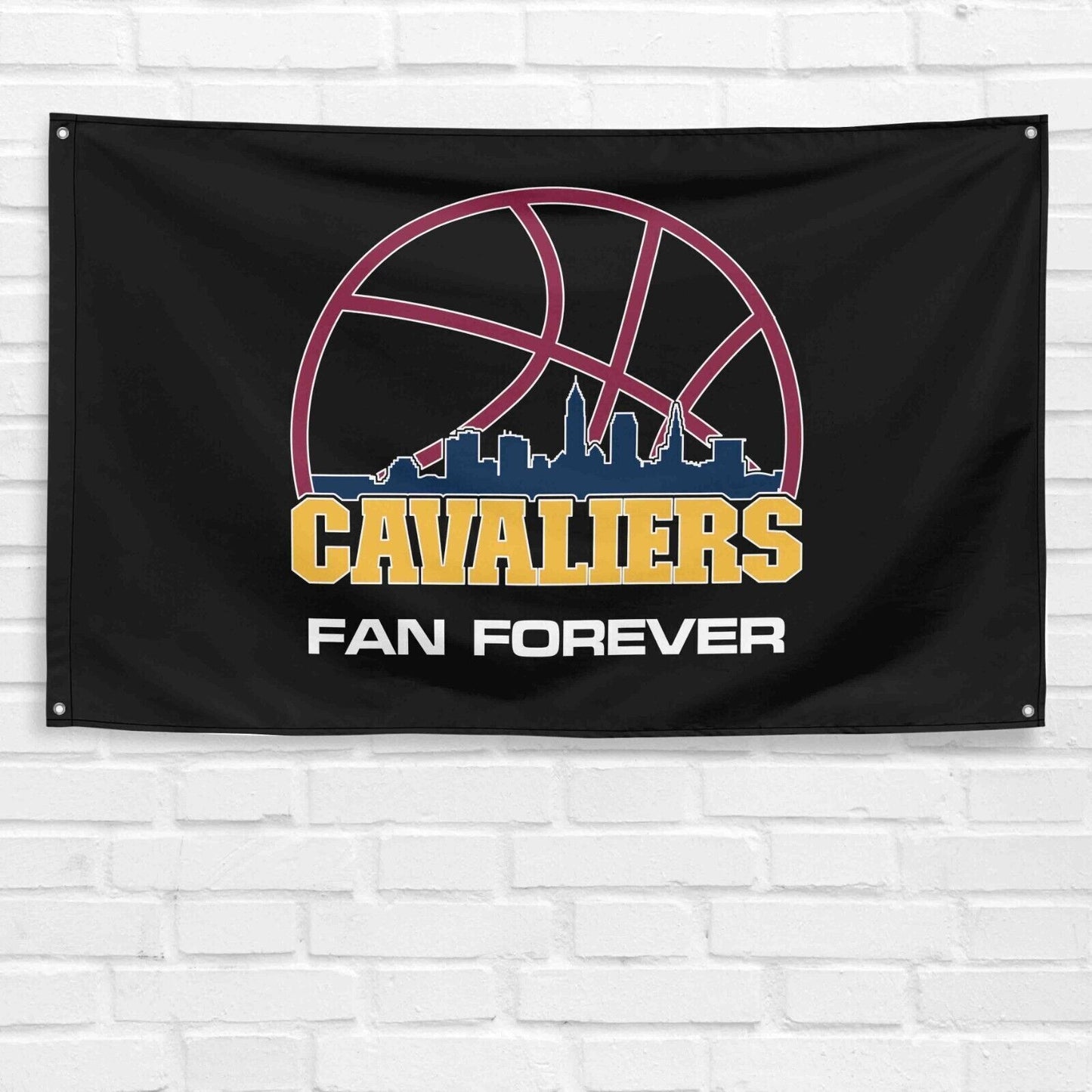 For Cleveland Cavaliers Fans 3x5 ft Flag NBA Basketball Champs Gift Wall Banner