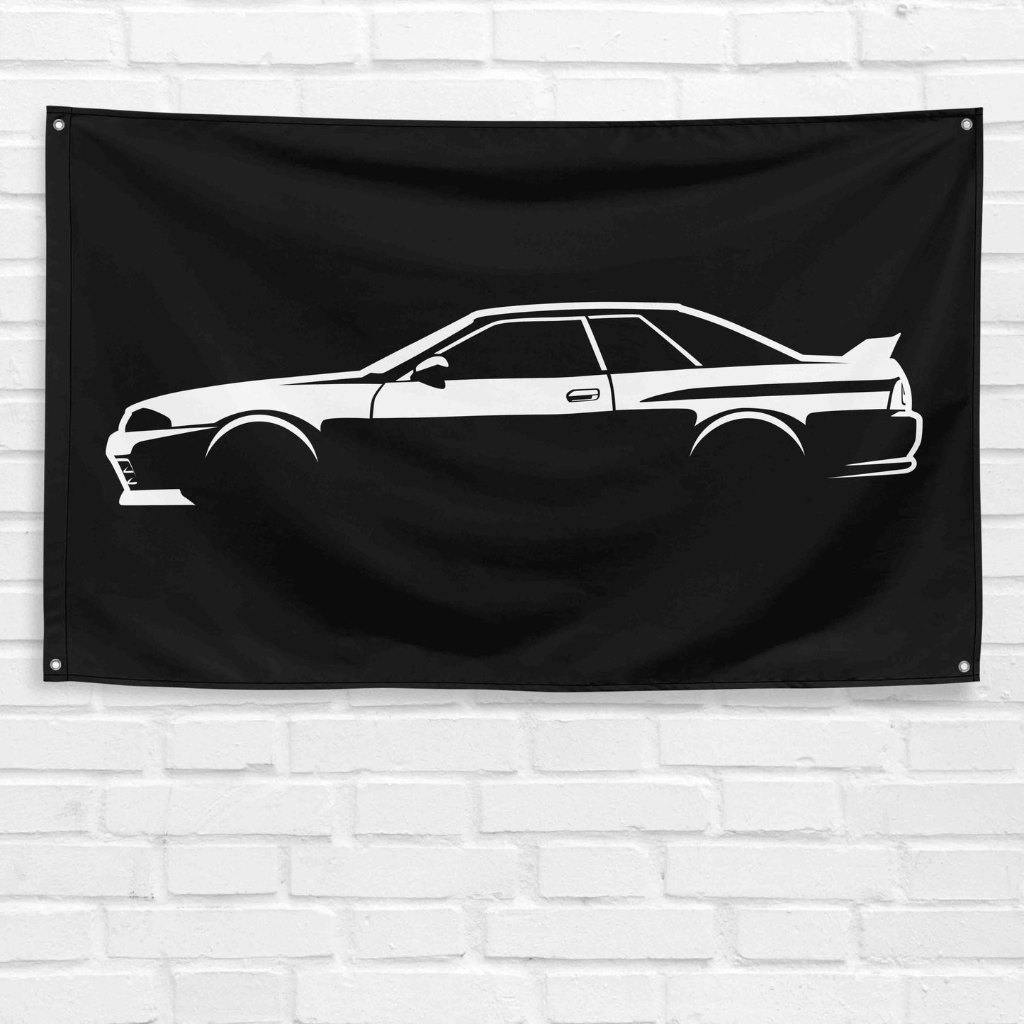 For Skyline R32 GTR Car Enthusiast 3x5 ft Flag Grandpa Dad Son Birthday Gift Man Cave Garage Wall Decor Banner