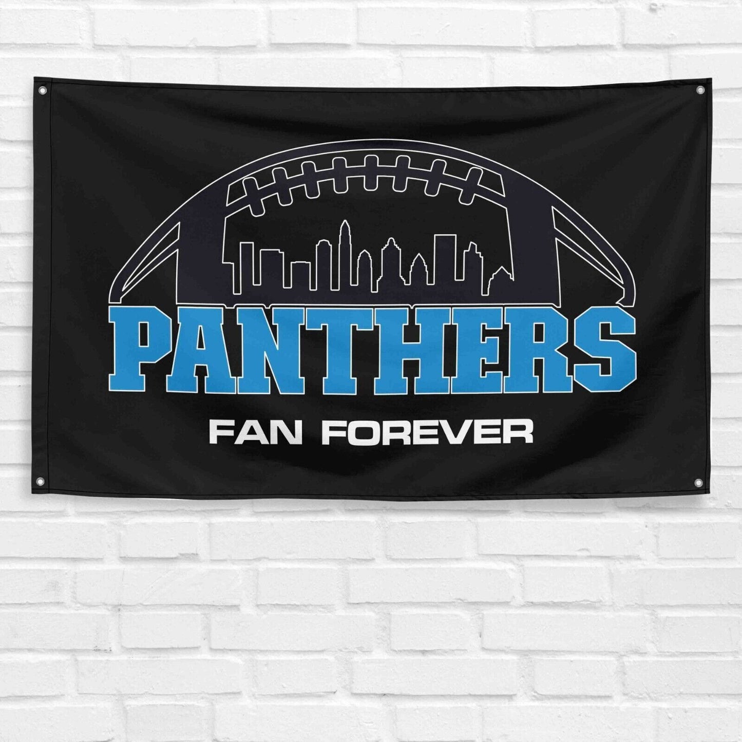 For Carolina Panthers Fans 3x5ft Flag NFL Football Champs Banner Gift Wall Decor